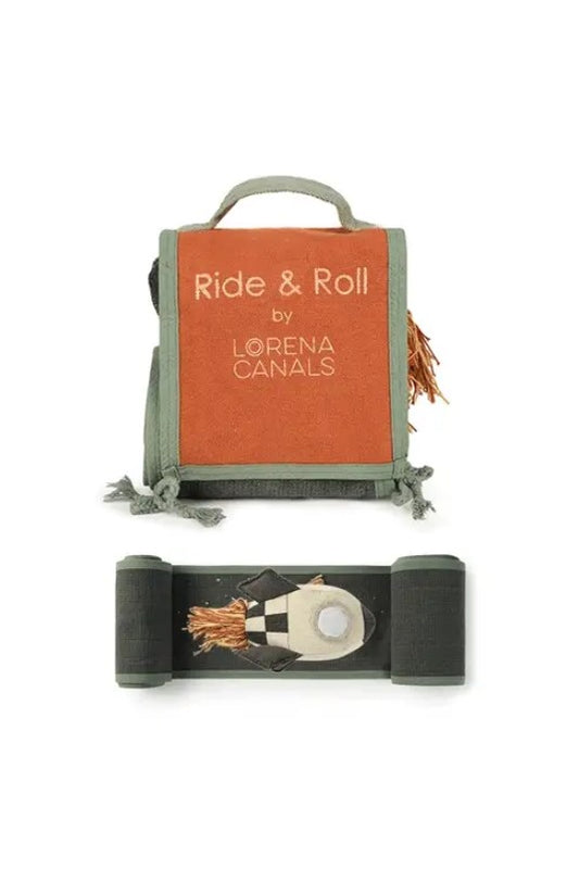 Lorena Canals Green Toy Ride & Roll Milky Way – rumleg på farten