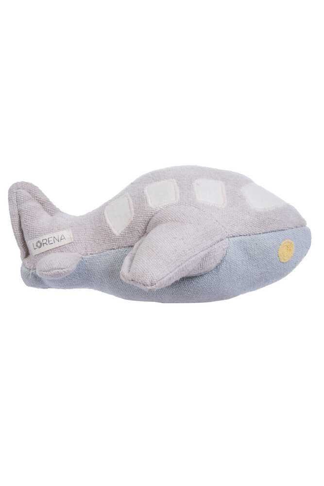 Lorena Canals Green Toy Ride & Roll Airplane – flyleg på farten