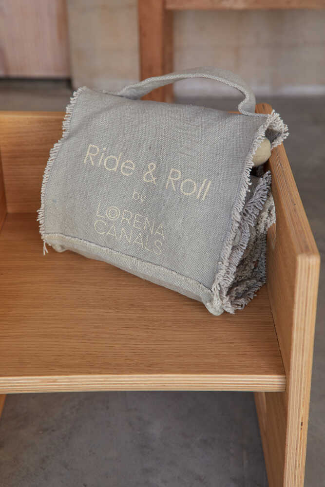 Lorena Canals Green Toy Ride & Roll Under the Sea – havleg med skildpadde