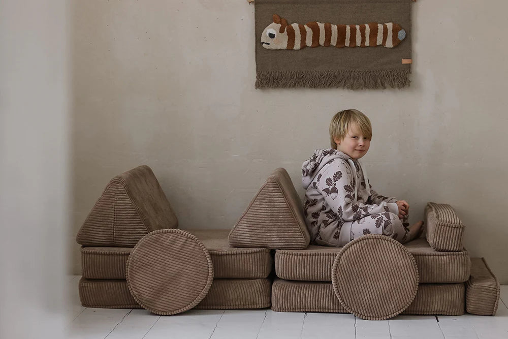 Shappy legesofa 160 cm - Original Corduroy - Chocolate