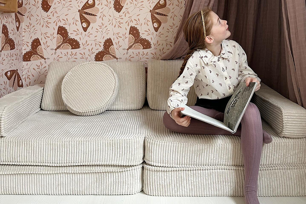 Shappy legesofa 160 cm - Original Corduroy - Vanilla