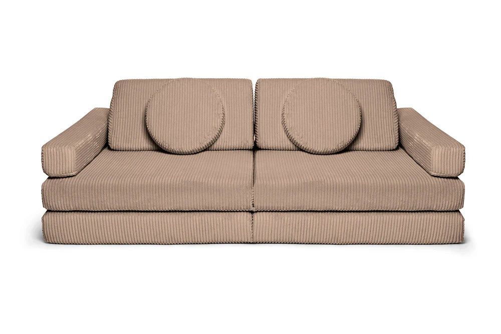 Shappy legesofa 160 cm - Pure Corduroy - Chocolate