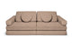 Shappy legesofa 160 cm - Pure Corduroy - Chocolate