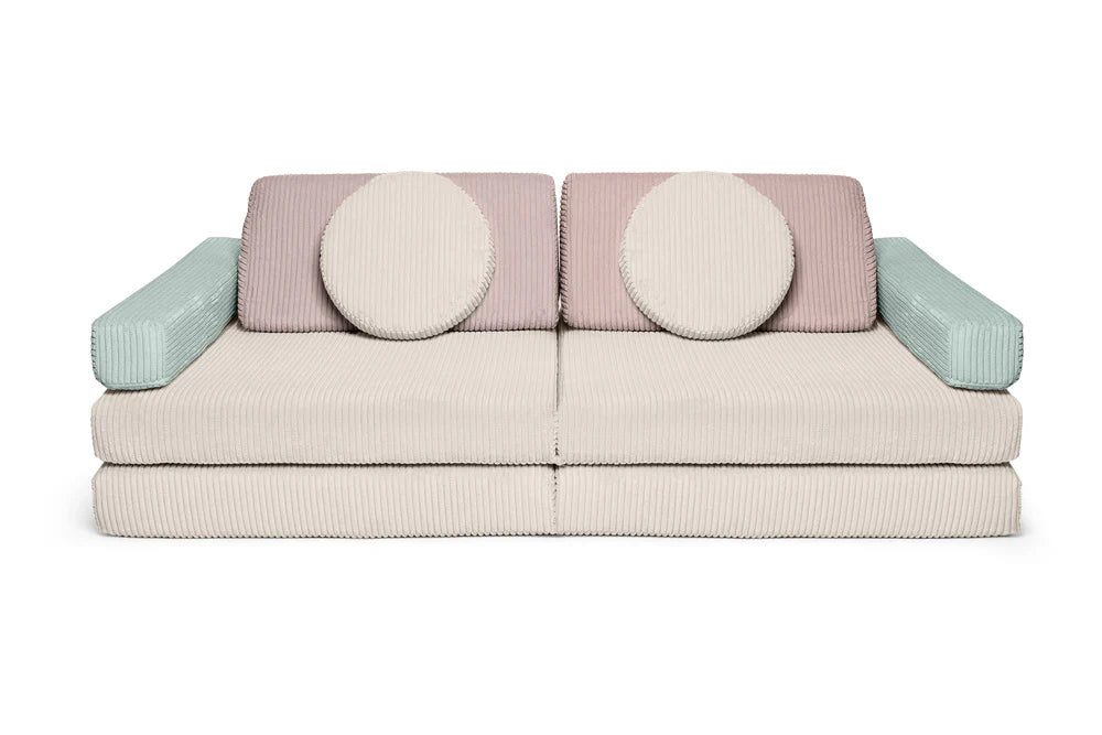 Shappy legesofa 160 cm - Pure Corduroy - Lollipop