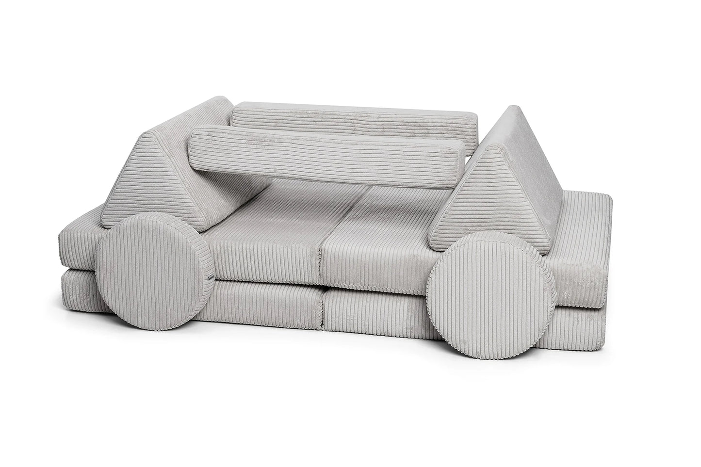 Shappy legesofa 160 cm - Pure Corduroy - Pebble