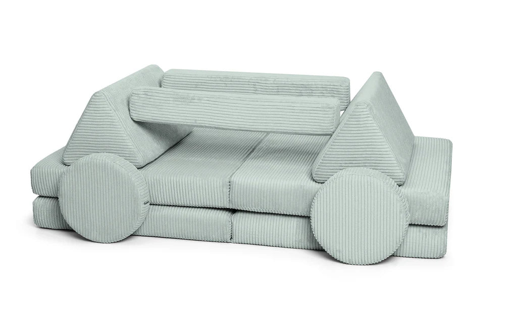 Shappy legesofa 160 cm - Pure Corduroy - Peppermint