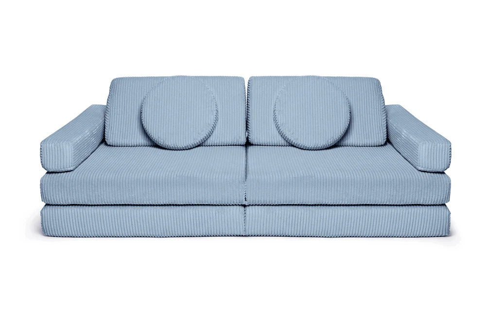 Shappy legesofa 160 cm - Pure Corduroy - Sky Sugar