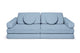 Shappy legesofa 160 cm - Pure Corduroy - Sky Sugar