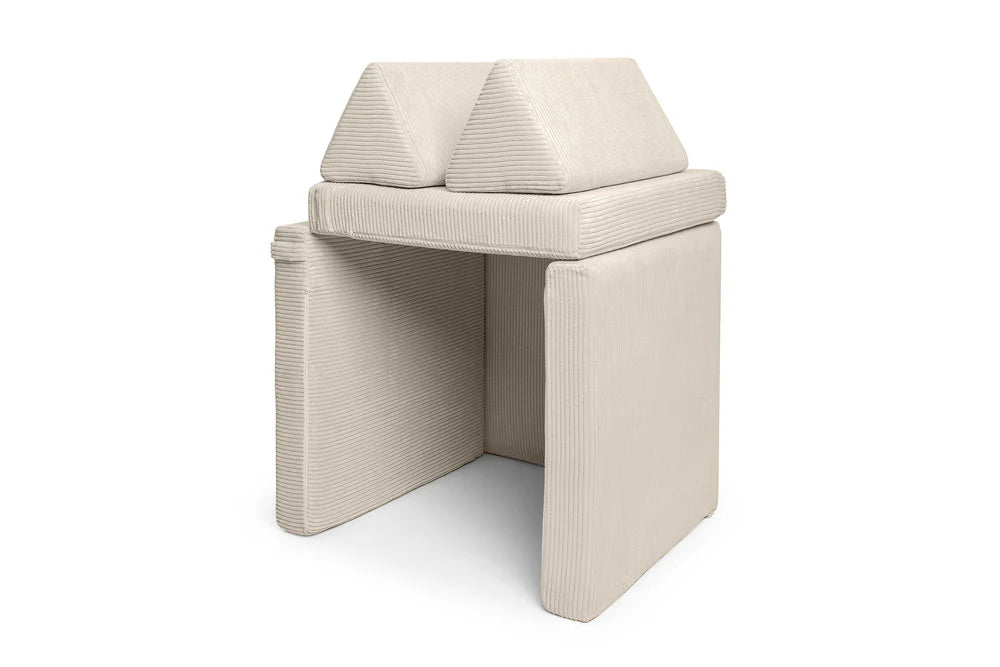 Shappy legesofa 160 cm - Pure Corduroy - Vanilla