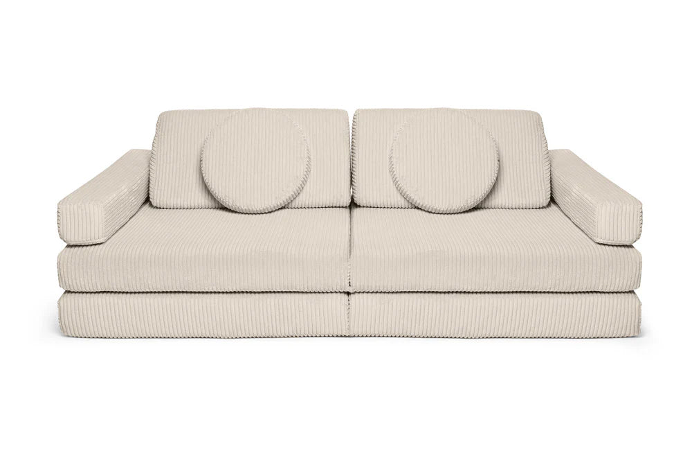 Shappy legesofa 160 cm - Pure Corduroy - Vanilla
