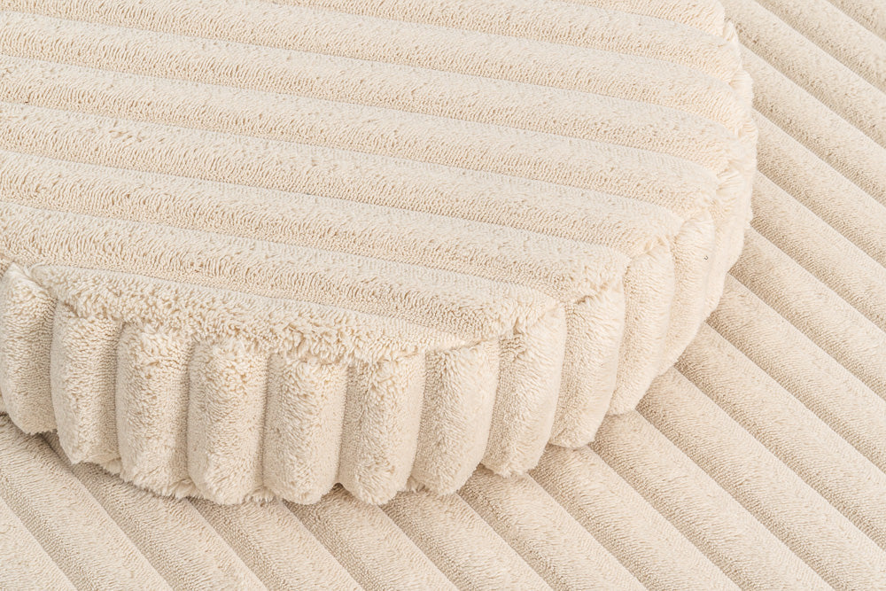 Shappy legesofa 160 cm – Pure Corduroy Waffle – Cream Beige