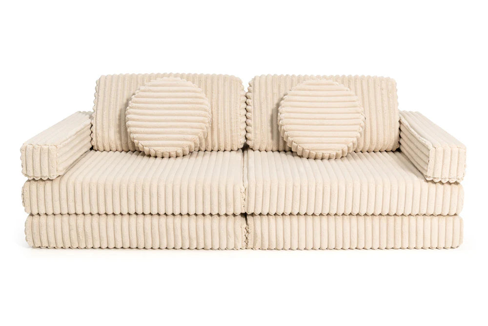 Shappy legesofa 160 cm – Pure Corduroy Waffle – Cream Beige