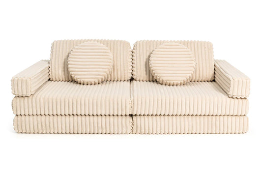 Shappy legesofa 160 cm – Pure Corduroy Waffle – Cream Beige