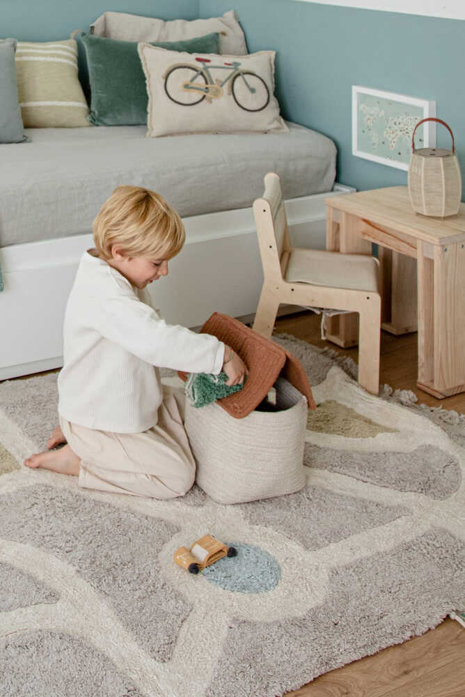 Lorena Canals børnestol Sillita Vintage Blue