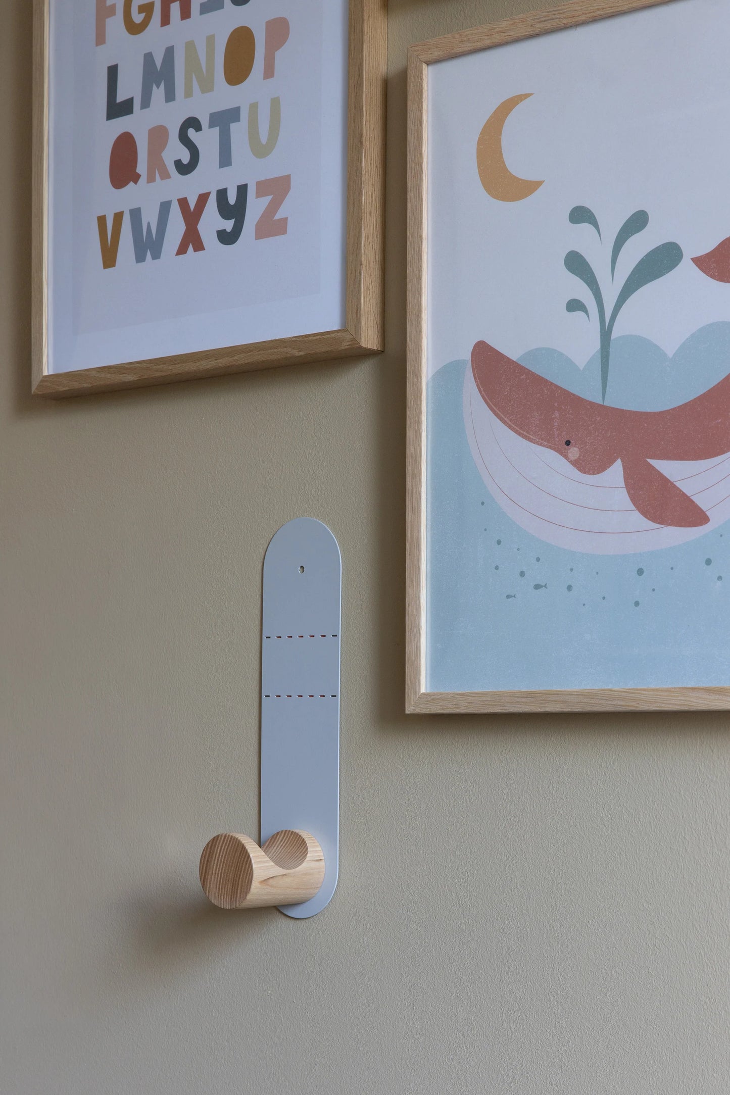 FitWood SILMU væg- og dørkrog – beige