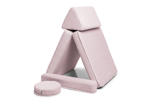 Shappy halv-sofa Original Corduroy - fløjl – Candy