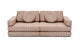 Shappy legesofa i fløjl – Pure Corduroy Mini 120 cm - Chocolate