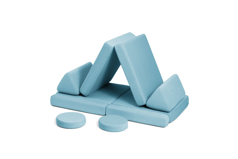 Shappy legesofa – Original Mini 120 cm Ultra Plush - Sky Blue