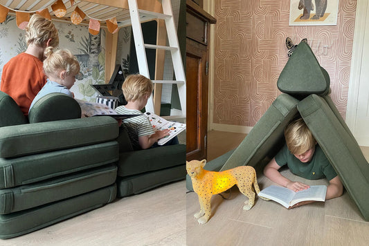 Shappy legesofa – Original Mini 120 cm Ultra Plush - Bottle Green