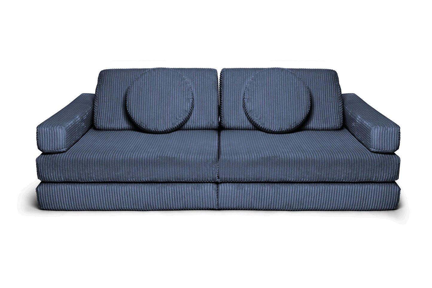 Shappy legesofa 160 cm - Pure Corduroy - Blueberry
