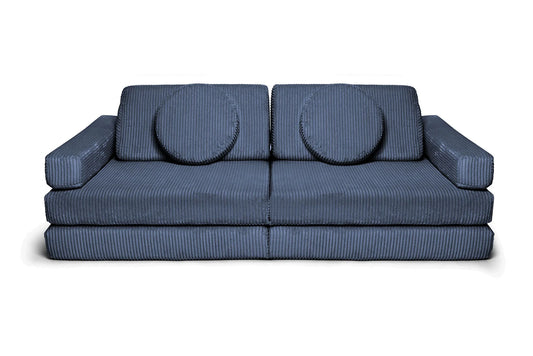 Shappy legesofa 160 cm - Pure Corduroy - Blueberry