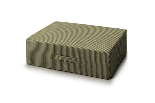 Shappy indendørs trampolin i fløjl – Pure Corduroy - Dusty Sage