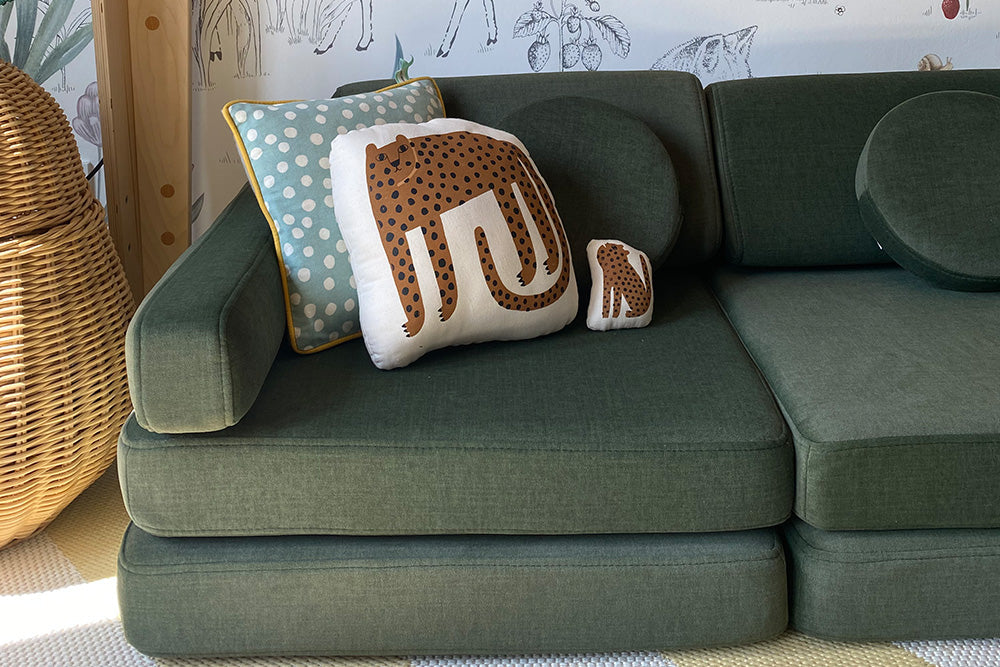 Shappy legesofa – Original Mini 120 cm Ultra Plush - Bottle Green