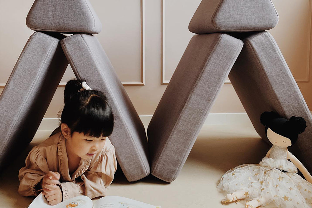 Shappy legesofa – Original Mini 120 cm Ultra Plush - Dark Grey