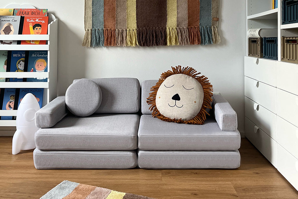 Shappy legesofa – Original Mini 120 cm Ultra Plush - Light Grey