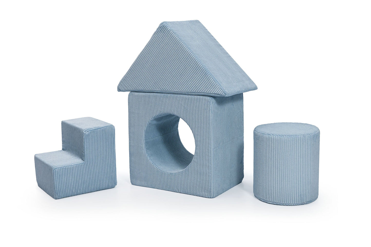 Shappy Playset Corduroy - Tumlesæt i fløjl - Sky Sugar