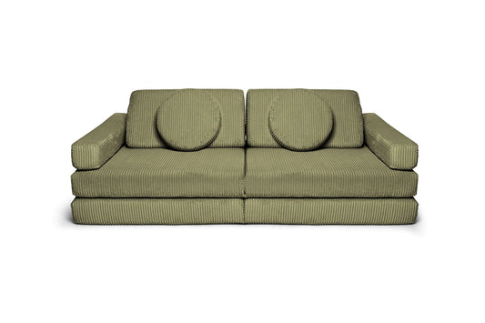 Shappy legesofa 160 cm - Pure Corduroy - Dusty Sage