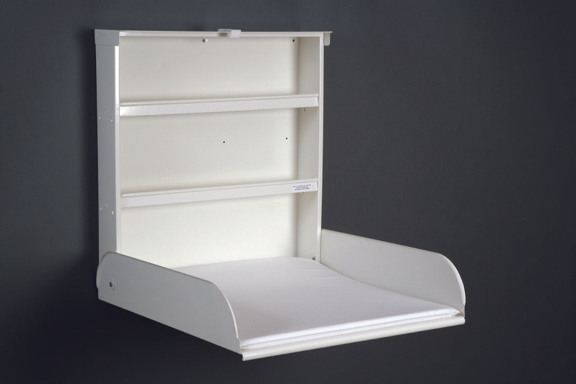 byBO design PIPPI væghængt puslebord – Hvid