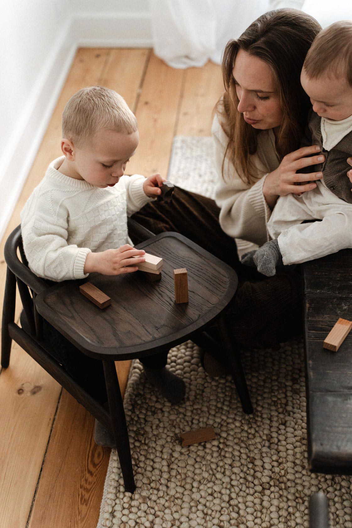 Oaklings Smilla Toddler stol – røget eg