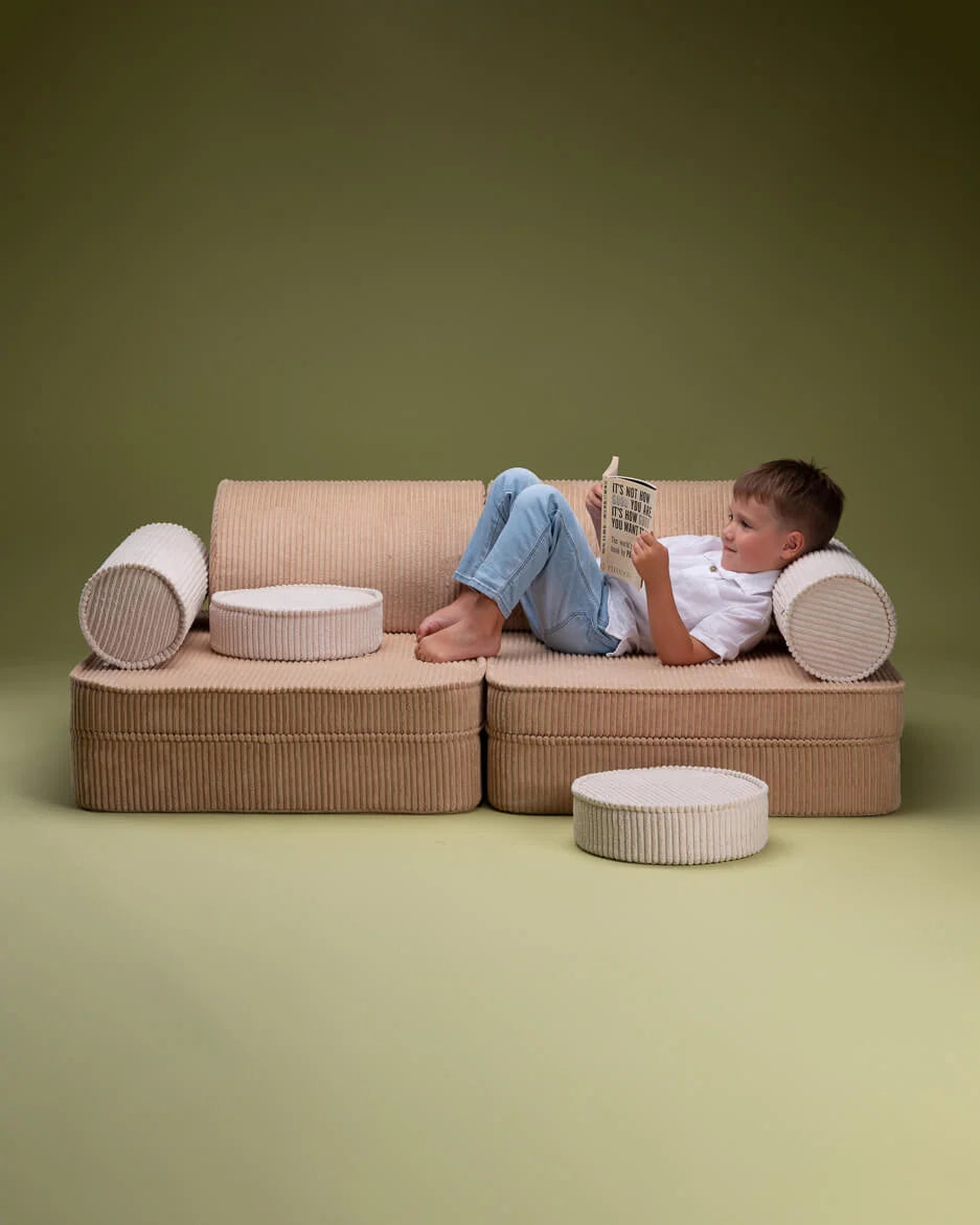 Wigiwama Legesofa Settee – Brown Sugar