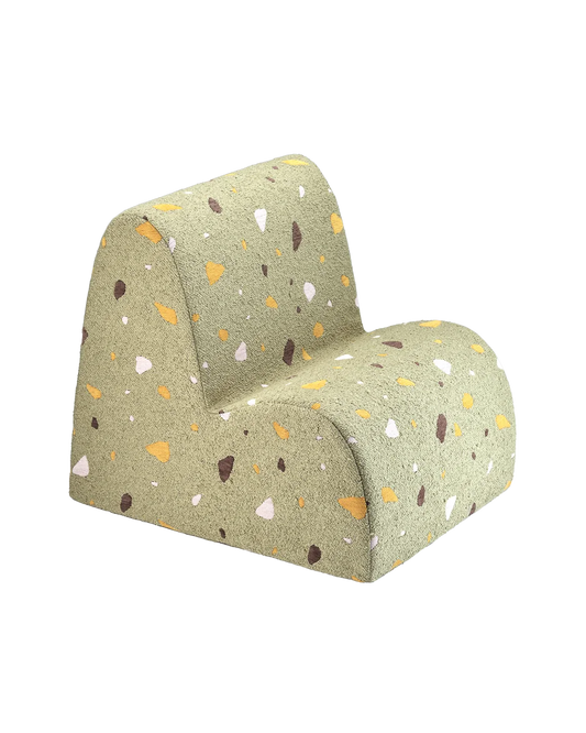 Wigiwama Cloud lænestol til børn – Terrazzo Moss
