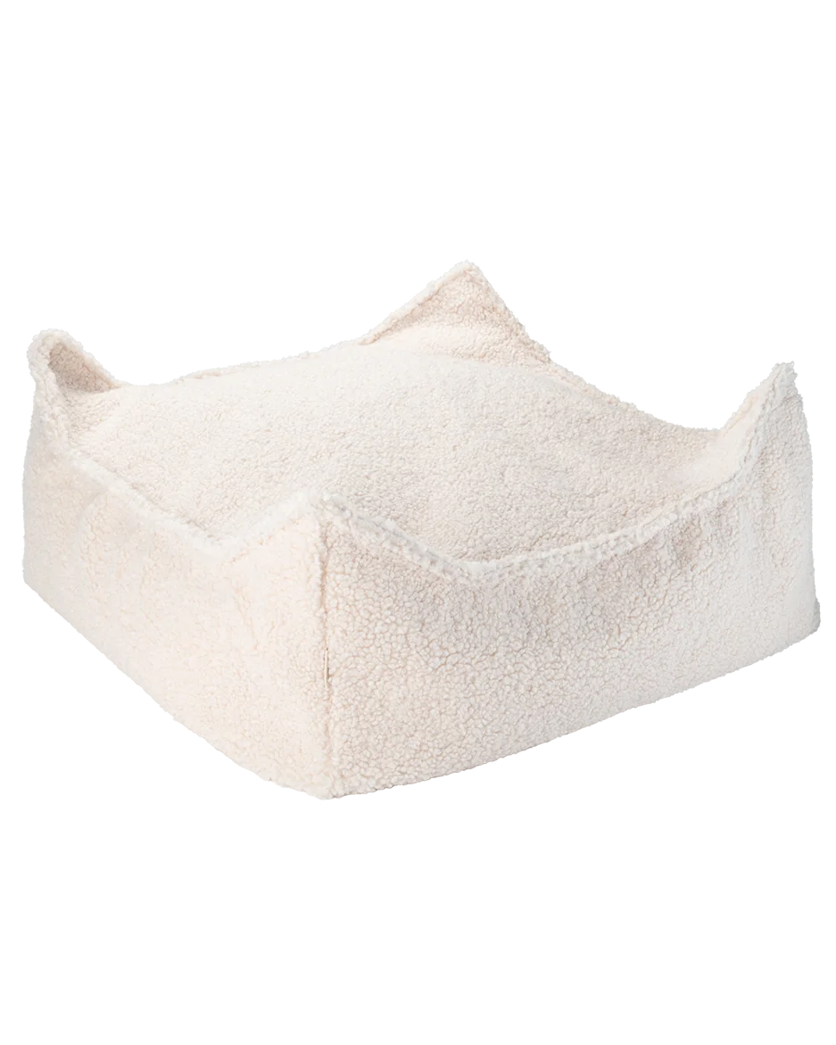 Wigiwama firkantet puf – Cream White