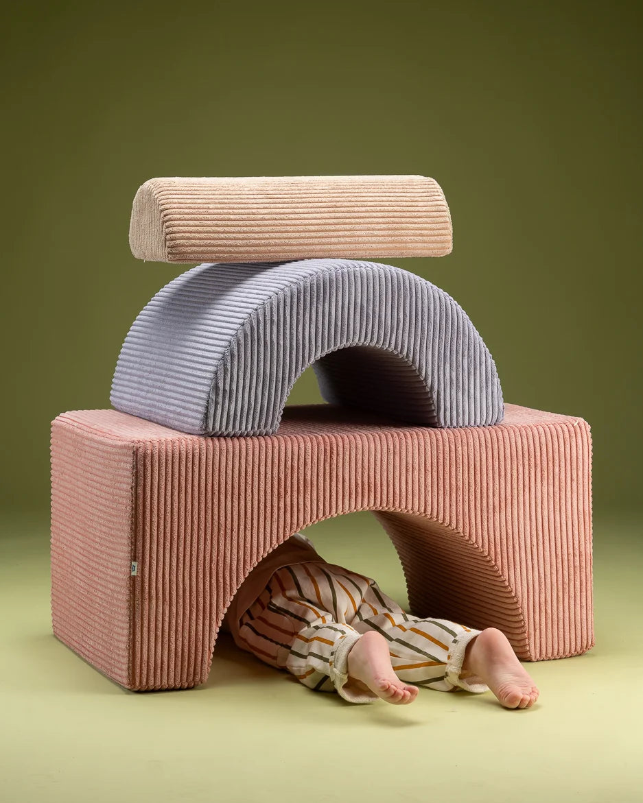 Wigiwama Rainbow Tumlesæt - Pink Mousse
