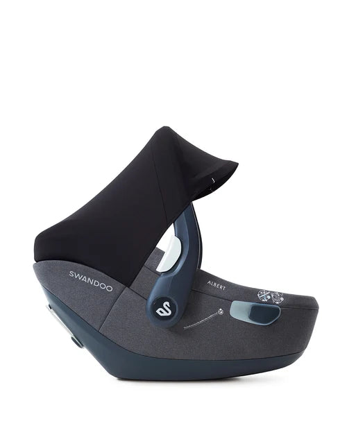 Swandoo Albert i-Size 1.2 autostol 40-85 cm – Grey