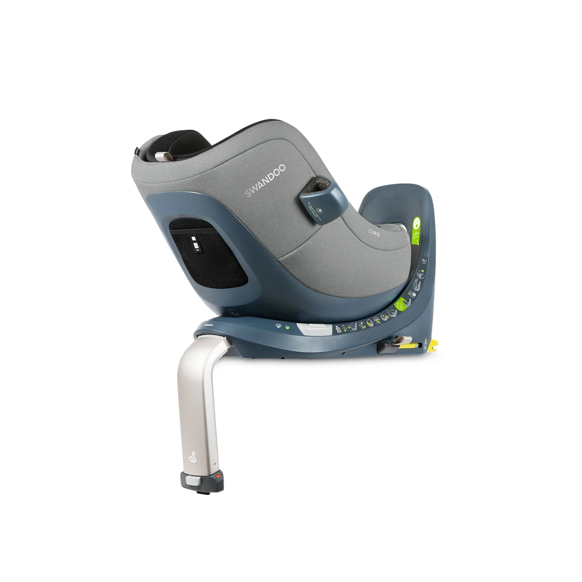 Swandoo Curie i-Size autostol 40-105 cm – Grey