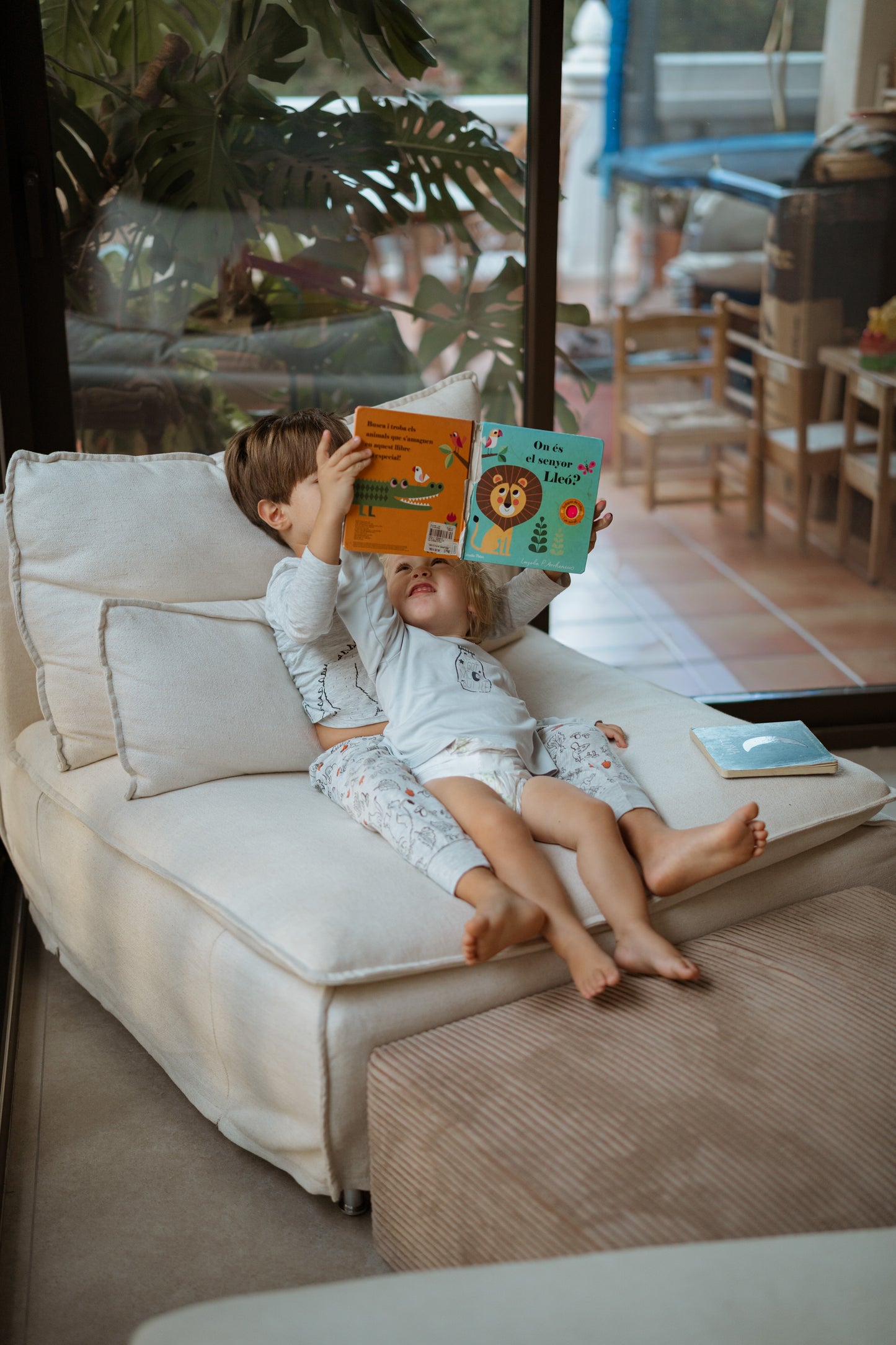 Shappy indendørs trampolin i fløjl – Corduroy - Chocolate