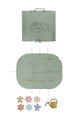 Lorena Canals Small World Green Toy Flower Garden – legesæt med blomsterhave