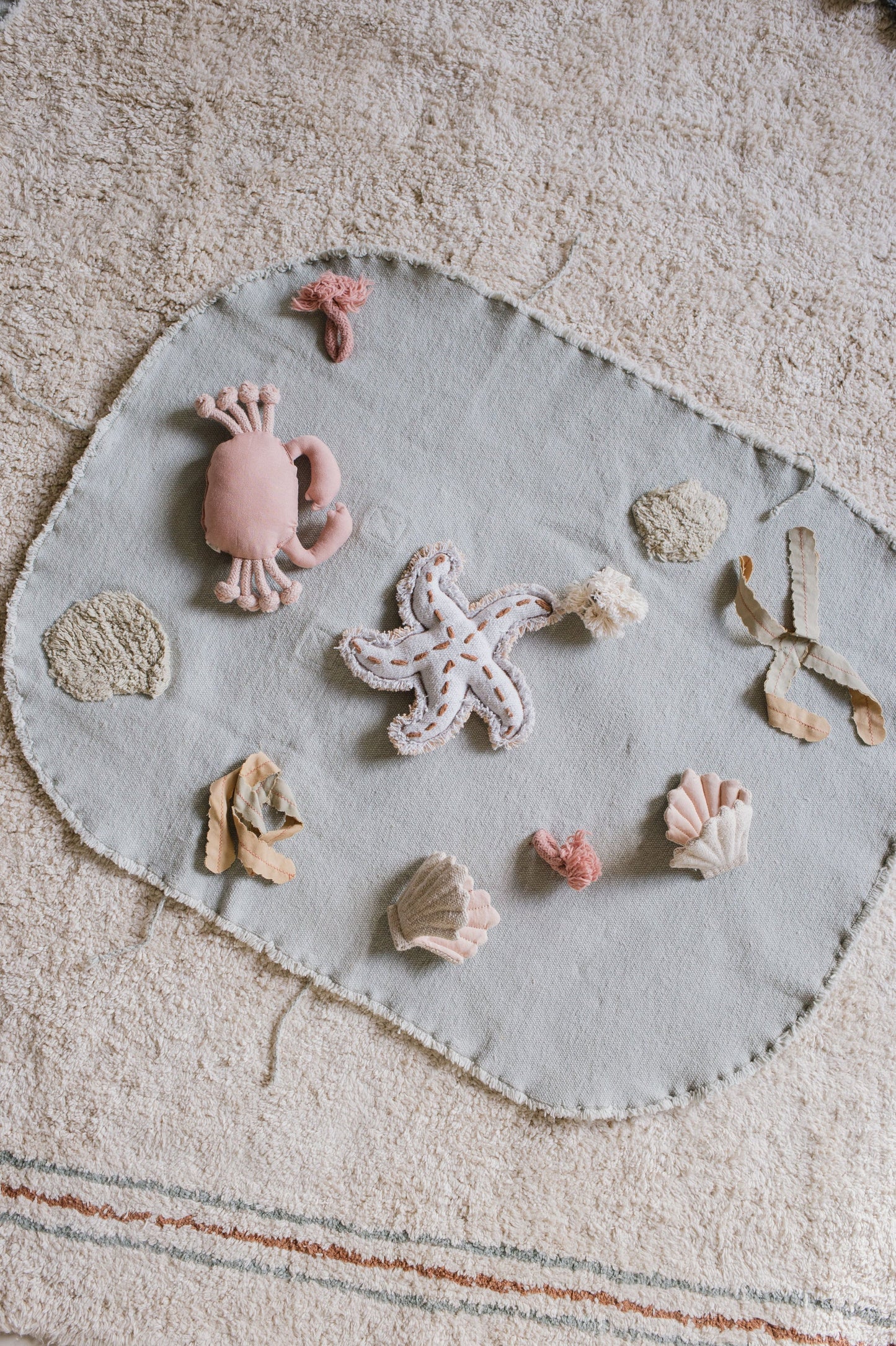 Lorena Canals Small World Green Toy Under the Sea – legesæt med havliv