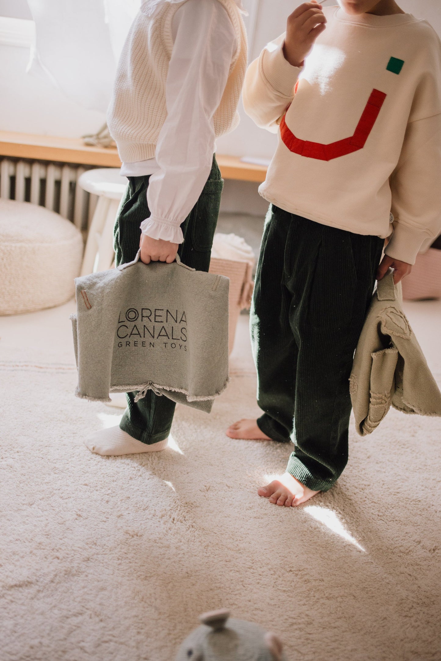 Lorena Canals Small World Green Toy Under the Sea – legesæt med havliv