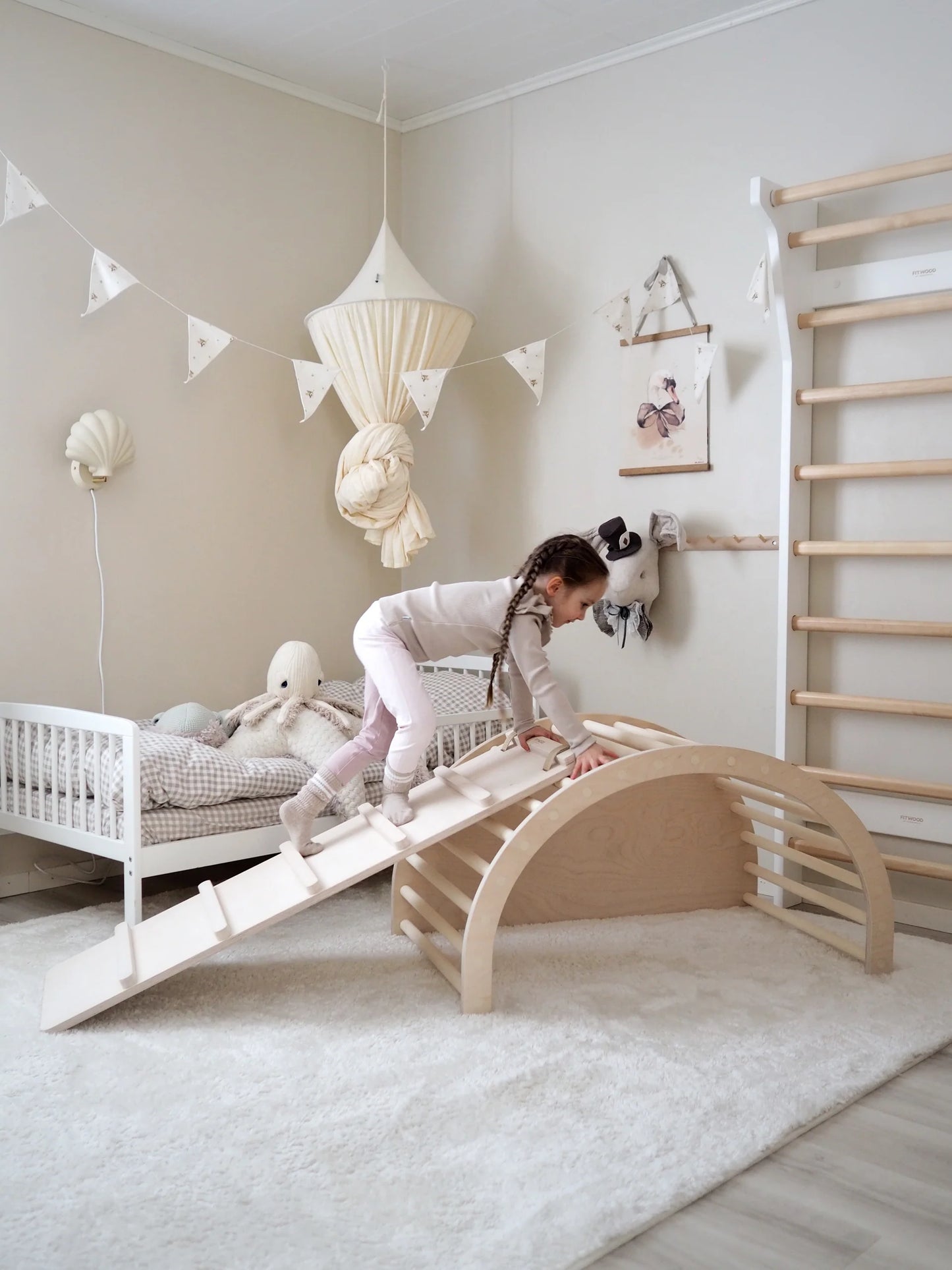 FitWood TUOHI II rampe – hvid