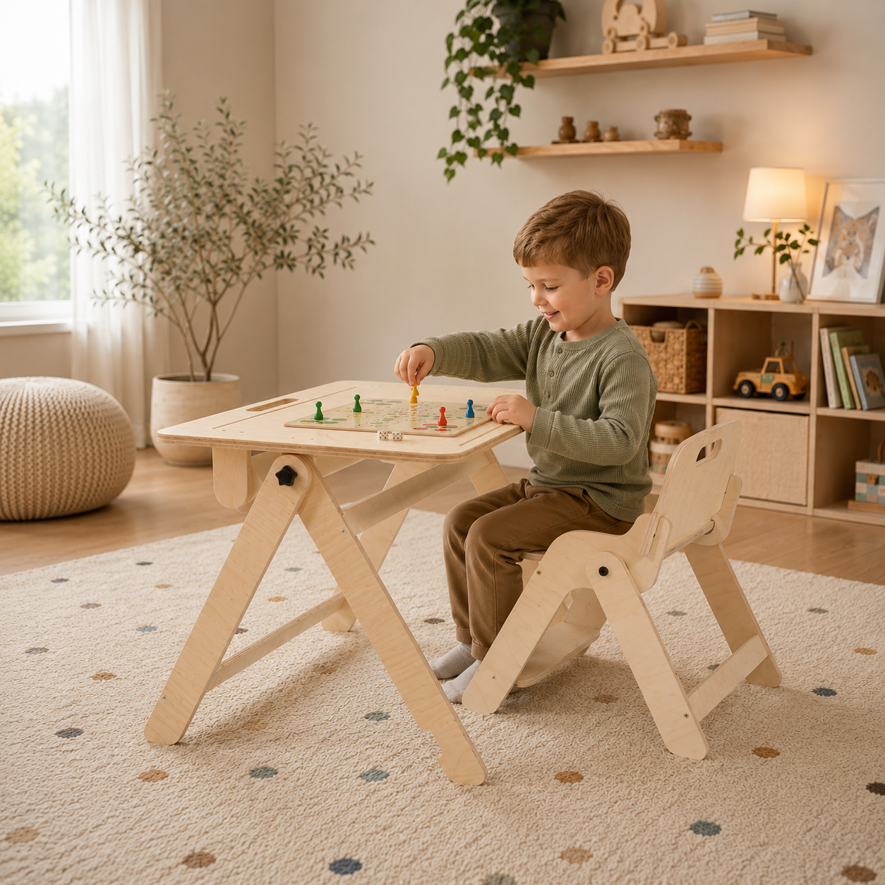 leg&go foldbar børnestol