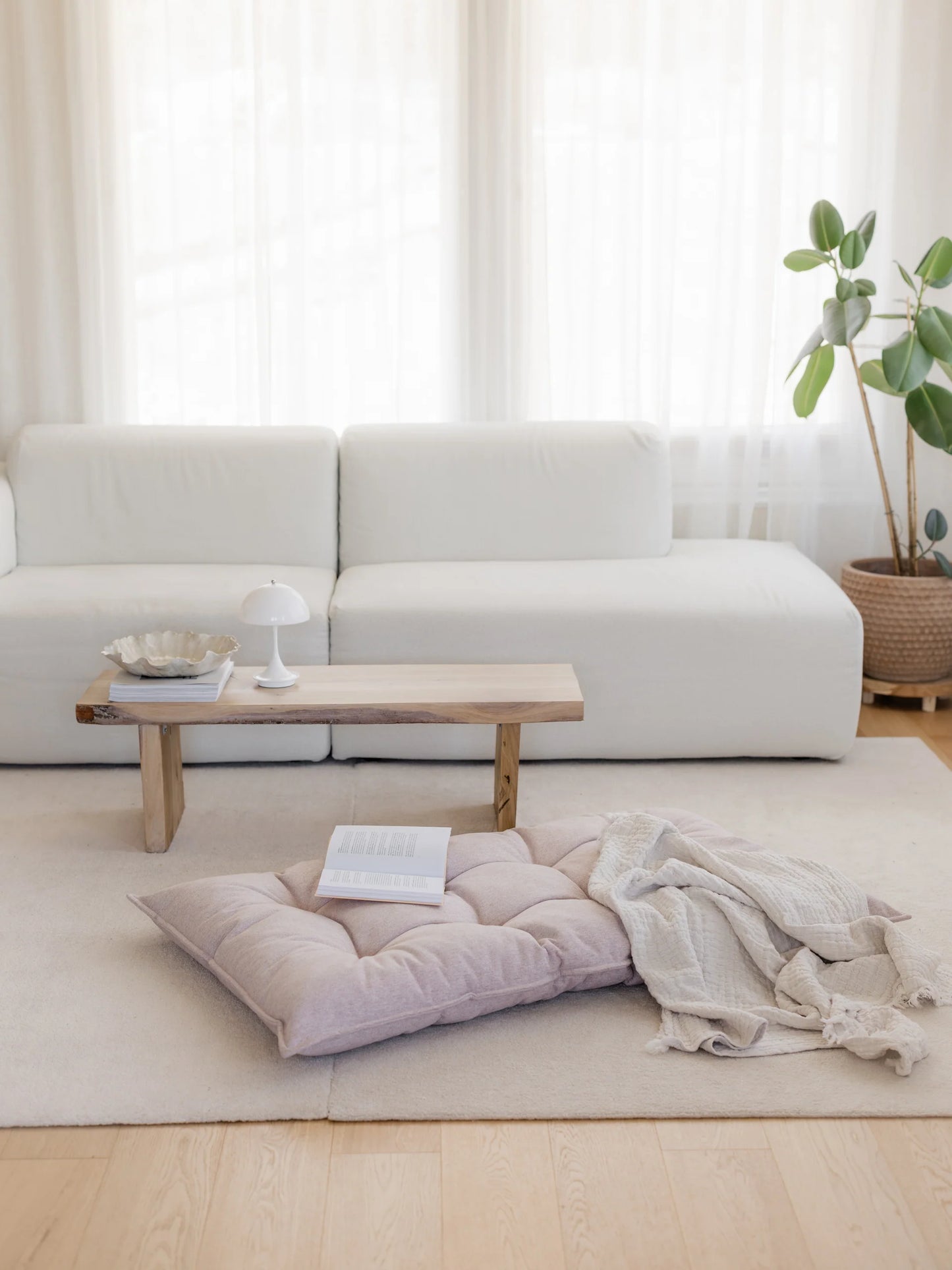 FitWood VIENO gulvpude – Light Pink