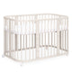 Waldin 7-i-1 tremmeseng med madras - Cashmere