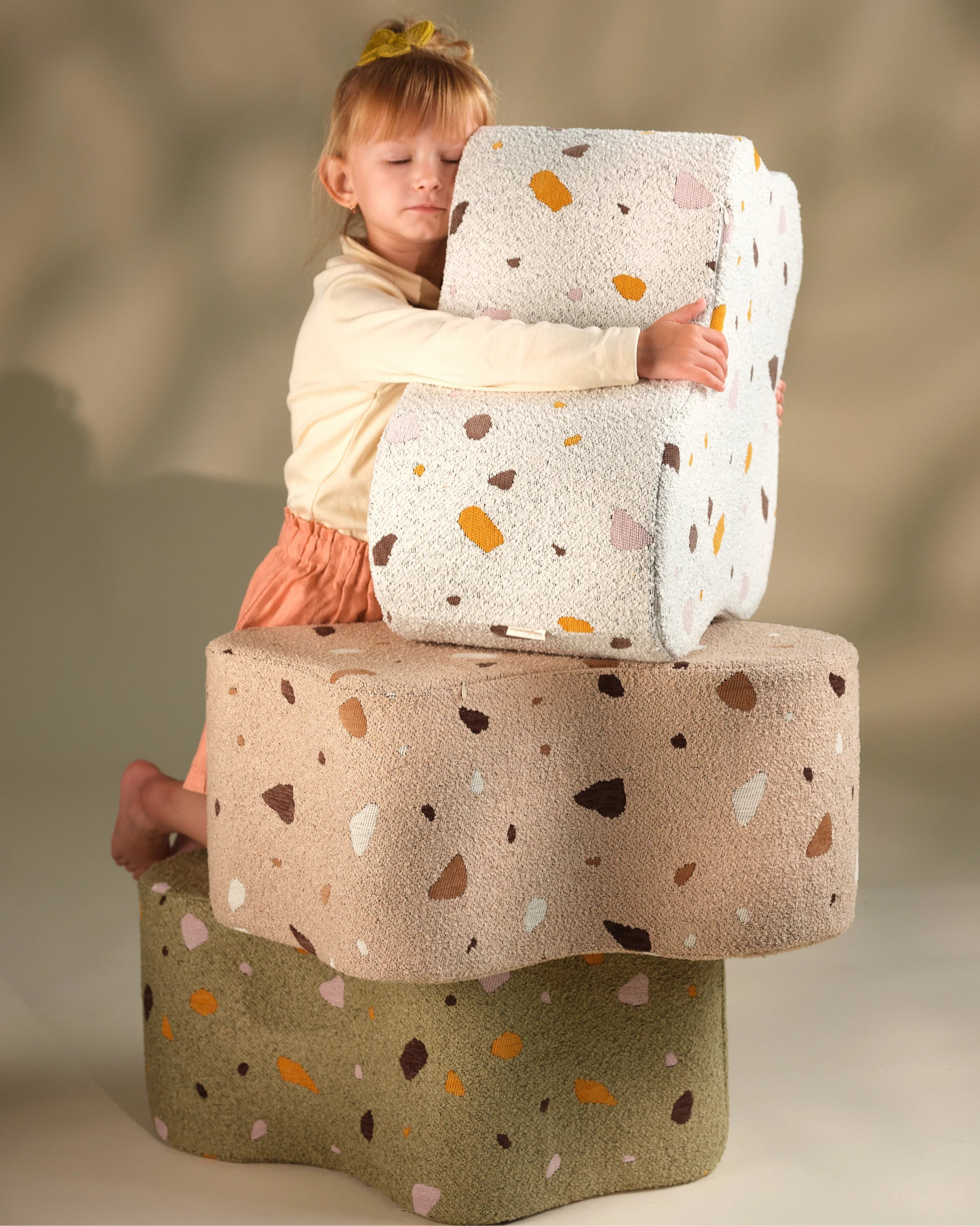 Wigiwama Cloud puf – Terrazzo Moss