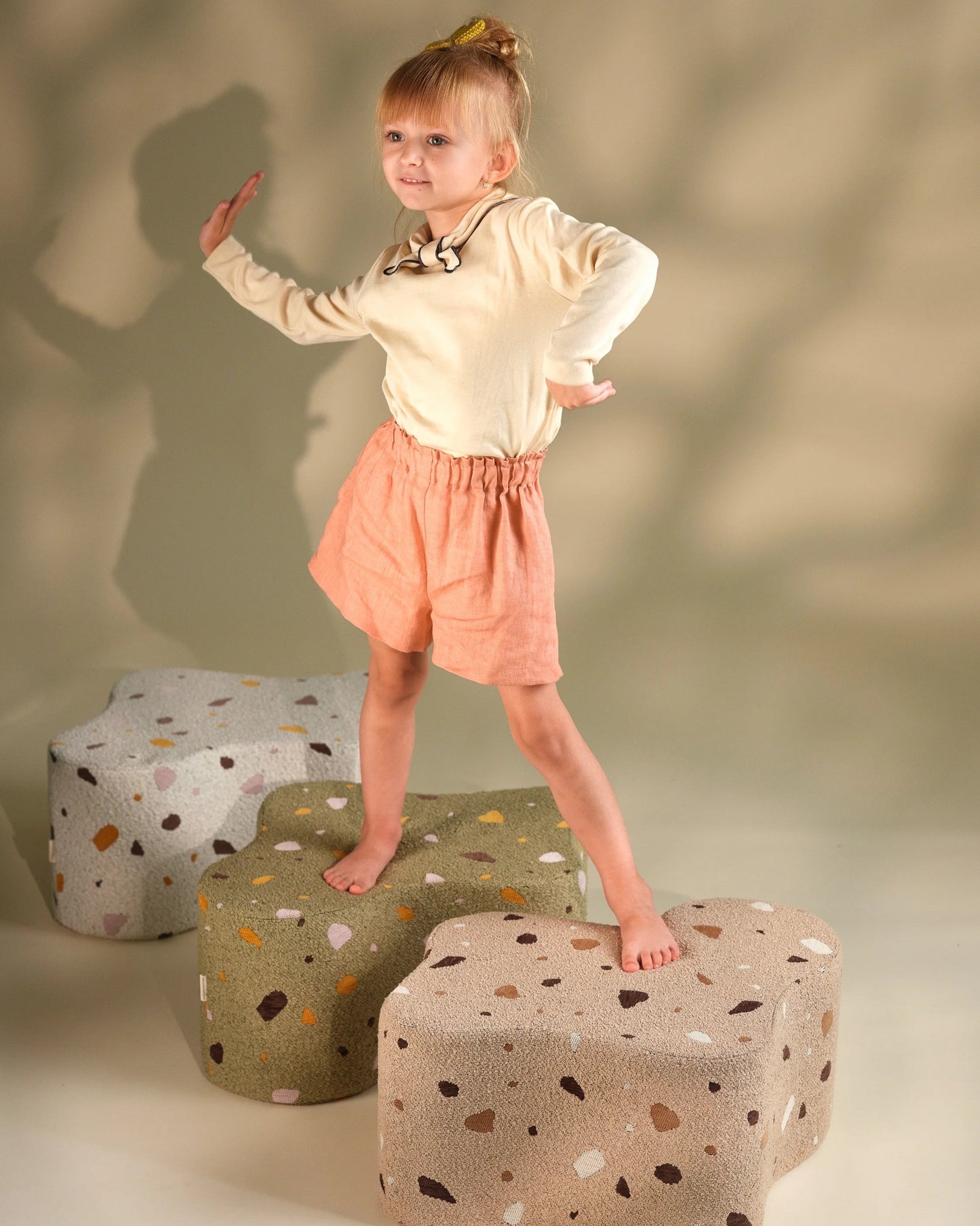Wigiwama Cloud puf – Terrazzo Sand