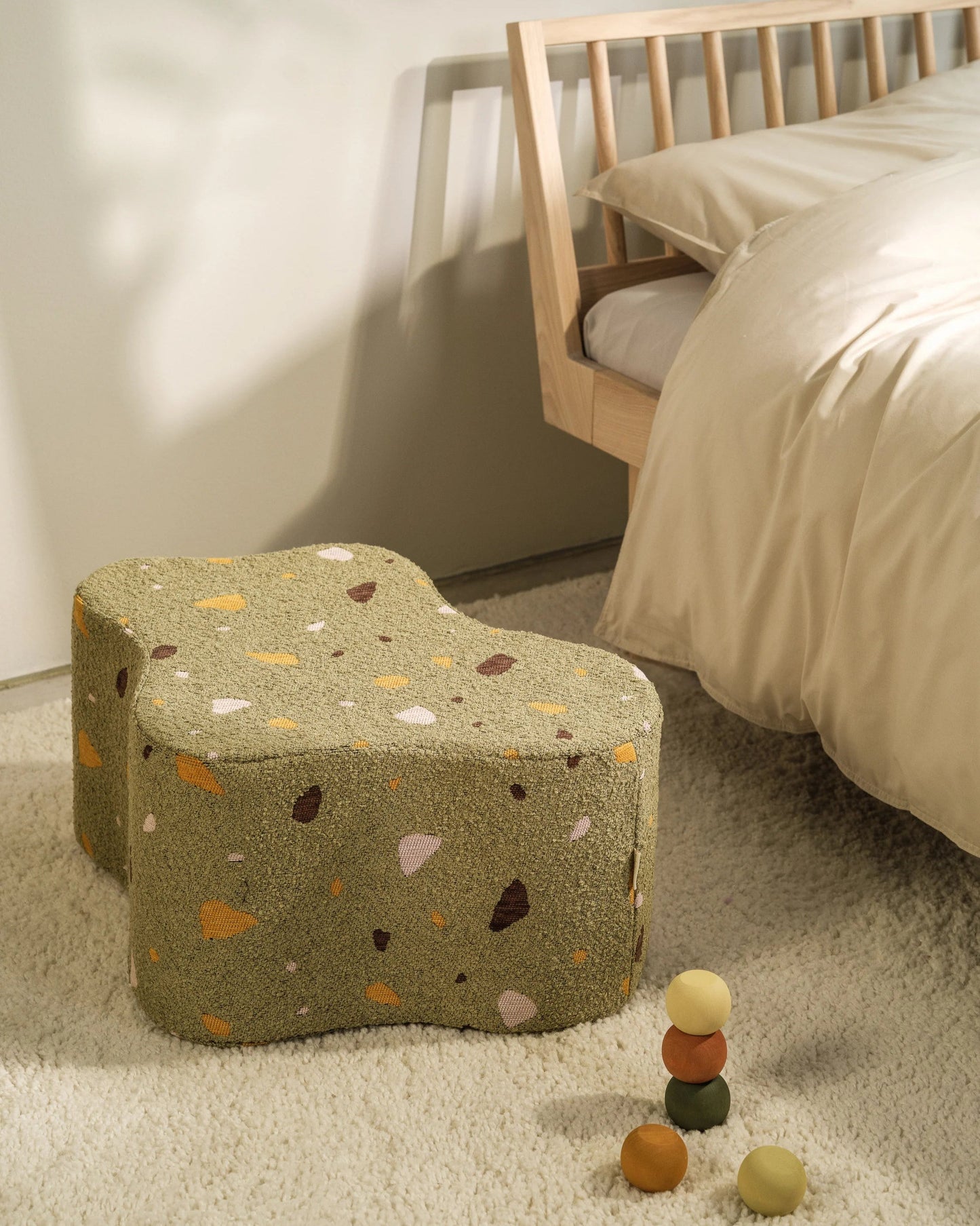 Wigiwama Cloud puf – Terrazzo Moss